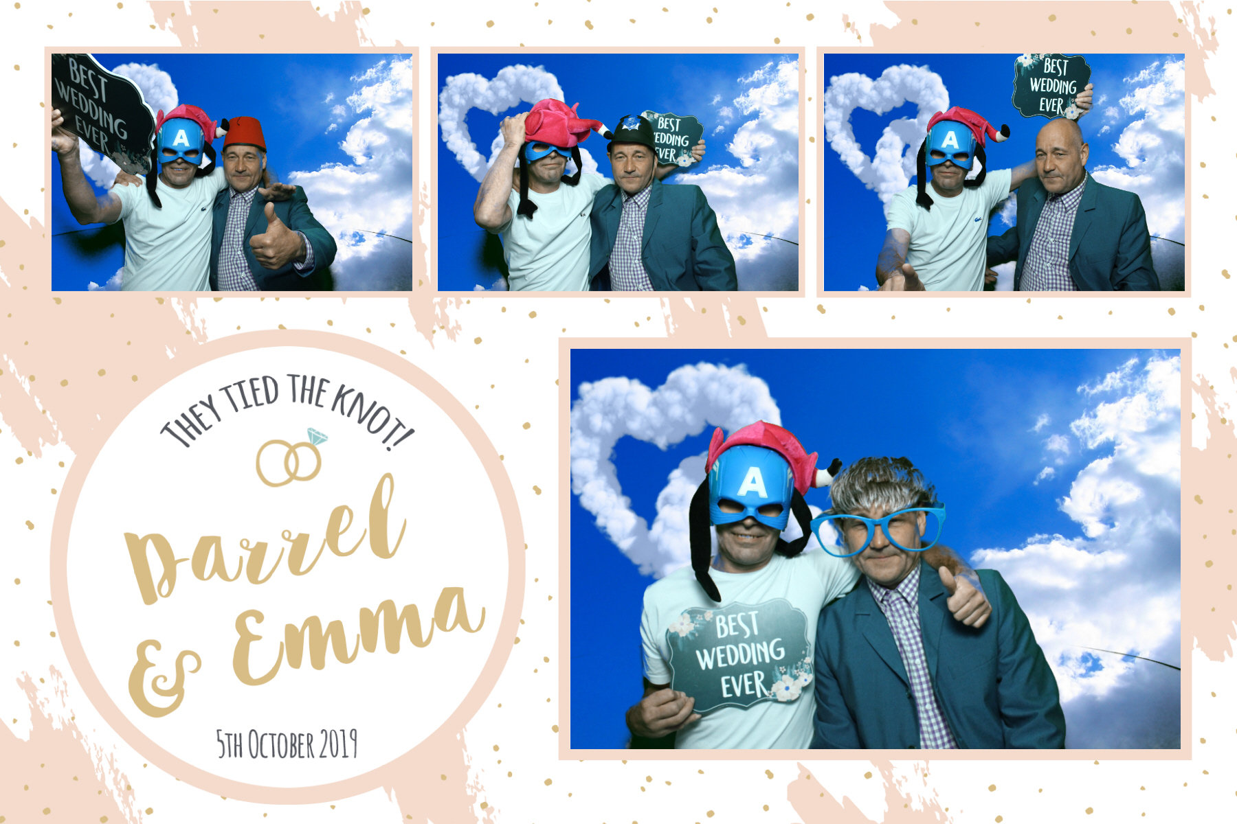 Darrel and Emma | View more photos from the event at gallery.blissbooth.co.uk/u/BlissBooth/Darrel-and-Emma